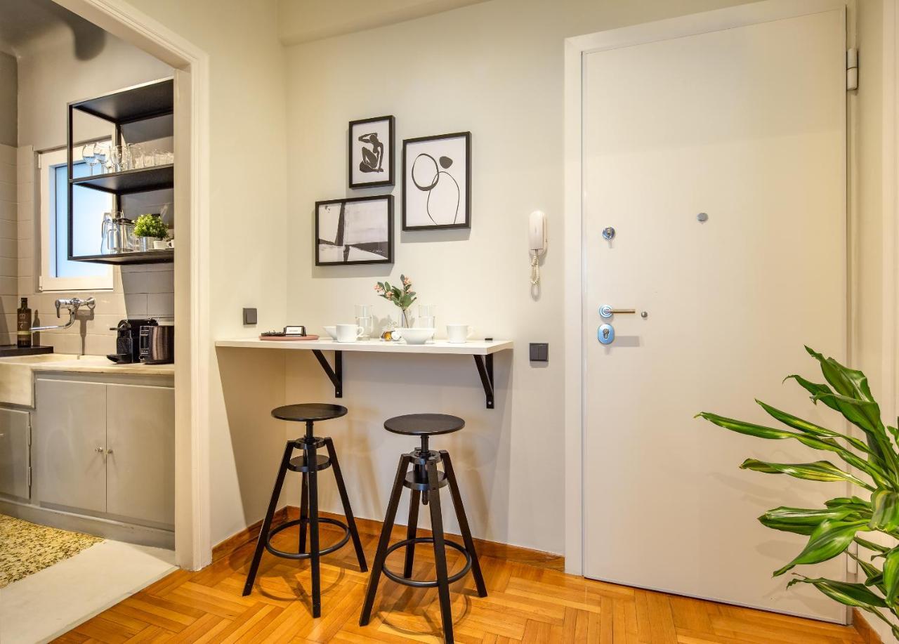 Superb 1Bd Apartment In The Heart Of Kolonaki By Upstreet Athen Exterior foto