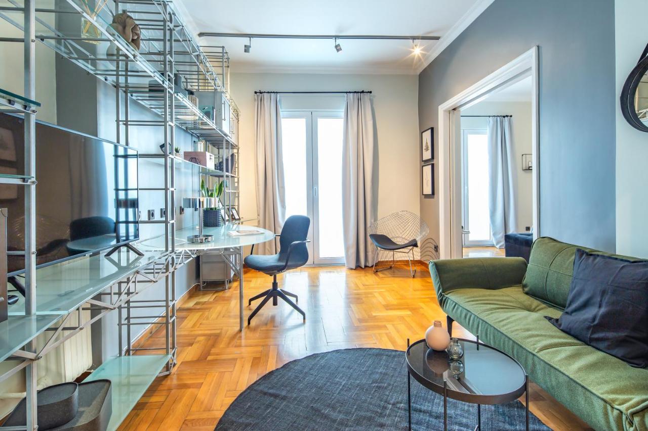 Superb 1Bd Apartment In The Heart Of Kolonaki By Upstreet Athen Exterior foto